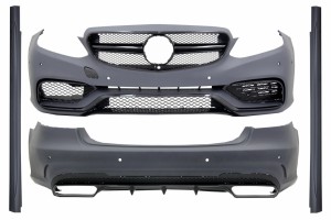 Κιτ Αμαξώματος Κατάλληλο Για Mercedes E-Class W212 Facelift (2013-2016) E63 Design Shiny Black Edition