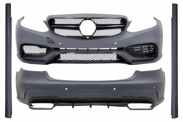 Κιτ Αμαξώματος Κατάλληλο Για Mercedes E-Class W212 Facelift (2013-2016) E63 Design Shiny Black Edition