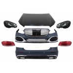 Κιτ Αμαξώματος Κατάλληλο Για Mercedes E-Class W212 (2009-2012) Μετατροπή Σε Facelift M Design