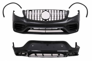 Κιτ Αμαξώματος Κατάλληλο Για Mercedes Glc Coupe C253 (2015-07.2019) GLC63 Design Black