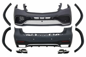 Κιτ Αμαξώματος Κατάλληλο Για Mercedes GLS-Class X166 (2016-up) GLS63 Design