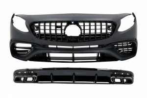 Κιτ Αμαξώματος Κατάλληλο Για Mercedes S-Class Coupe C217 Sport Line (2015-2021) S63 Design All Black