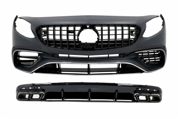 Κιτ Αμαξώματος Κατάλληλο Για Mercedes S-Class Coupe C217 Sport Line (2015-2021) S63 Design