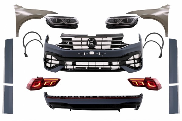 Κιτ Αμαξώματος Κατάλληλο Για Vw Tiguan Ii Mk2 Ad Bw (2016-2019) Μετατροπή Σε 2021 R Design