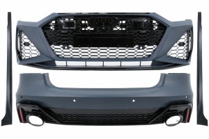 Πλήρες Κιτ Αμαξώματος Κατάλληλο Για Audi A7 4K8 (2018-2021) Rs Design