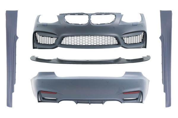 Πλήρες Κιτ Αμαξώματος Κατάλληλο Για Bmw Σειρά 3 E92 E93 Lci (2010-2014) M4 Design