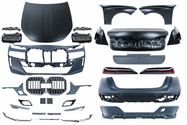 Πλήρες Κιτ Αμαξώματος Κατάλληλο Για Bmw Σειρά 7 G12 (2015-02.2019) Μετατροπή Σε Σχέδιο G70