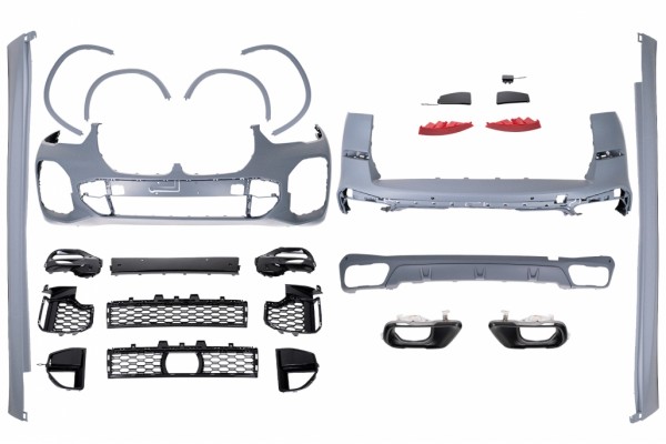 Πλήρες Κιτ Αμαξώματος Κατάλληλο Για Bmw X5 G05 (2018-2022) M Tech Design