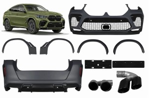 Πλήρες Κιτ Αμαξώματος Κατάλληλο Για Bmw X6 G06 (2018-2022) X6M Design