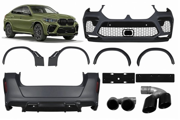 Πλήρες Κιτ Αμαξώματος Κατάλληλο Για Bmw X6 G06 (2018-2022) X6M Design Πλήρες Κιτ Αμαξώματος Κατάλληλο Για Bmw X6 G06 (2018-2022) X6M Design