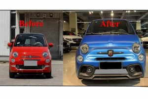 Πλήρες Κιτ Αμαξώματος Κατάλληλο Για Fiat 500 Facelift (2016-2024)