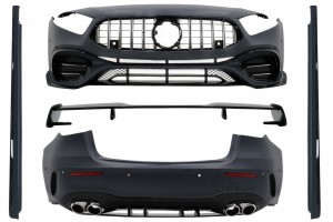 Πλήρες Κιτ Αμαξώματος Κατάλληλο Για Mercedes A-Class W177 Hatchback 5 Θυρών (2018-2022) A45 Design