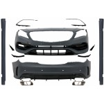 Πλήρες Κιτ Αμαξώματος Κατάλληλο Για Mercedes Cla C117 W117 (2013-2018) Facelift CLA45 Design