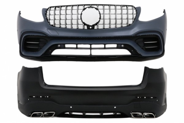 Πλήρες Κιτ Αμαξώματος Κατάλληλο Για Mercedes Glc Suv X253 (2015-07.2019) GLC63 Design Μόνο Για Το Standard Package