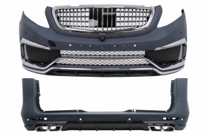 Πλήρες Κιτ Αμαξώματος Κατάλληλο Για Mercedes V-Class W447 (2014-03.2019) Πολυτελής Σχεδίαση