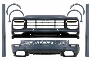 Πλήρες Κιτ Αμαξώματος Κατάλληλο Για Porsche Cayenne 9Y0 (2018-up) Μετατροπή Σε Turbo & Aero Look