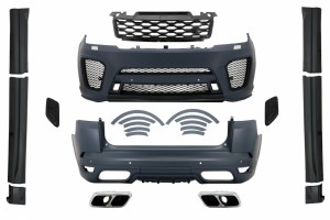 Πλήρες Κιτ Αμαξώματος Κατάλληλο Για Range Rover Sport L494 (2013-2017) Μετατροπή Σε Svr Design 2019