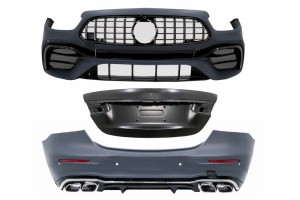 Πλήρες Κιτ Μετατροπής Αμαξώματος Κατάλληλο Για Mercedes E-Class W213 (2016-2019) Σε Facelift 2020 E63 Design