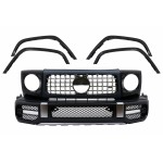 Πλήρες Κιτ Μπροστινής Συναρμολόγησης Κατάλληλο Για Mercedes G-Class W463 Facelift (2018-Up) G63 Look Πλήρες Κιτ Μπροστινής Συναρμολόγησης Κατάλληλο Για Mercedes G-Class W463 Facelift (2018-Up) G63 Look