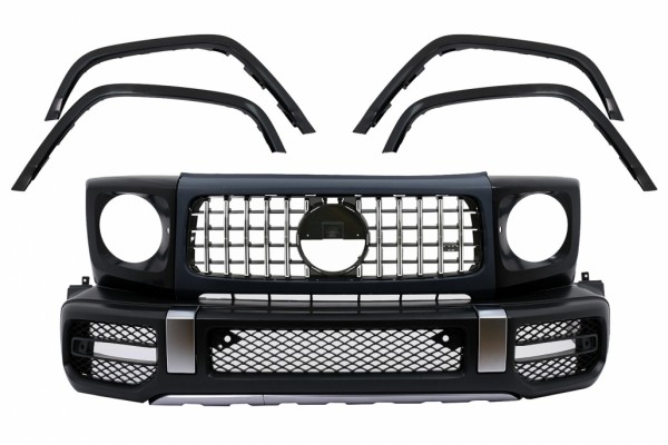 Πλήρες Κιτ Μπροστινής Συναρμολόγησης Κατάλληλο Για Mercedes G-Class W463 Facelift (2018-Up) G63 Look Πλήρες Κιτ Μπροστινής Συναρμολόγησης Κατάλληλο Για Mercedes G-Class W463 Facelift (2018-Up) G63 Look