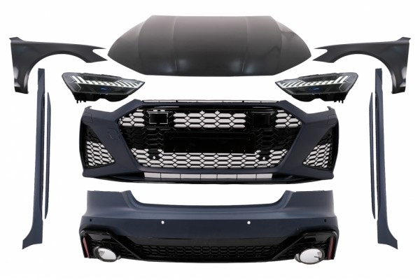 Πλήρες Κιτ Αμαξώματος Φαρδύ Κατάλληλο Για Audi A7 4G Facelift (2015-2017) Μετατροπή Σε Rs Design 2020+ Πλήρες Κιτ Αμαξώματος Φαρδύ Κατάλληλο Για Audi A7 4G Facelift (2015-2017) Μετατροπή Σε Rs Design 2020+