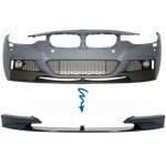 Μπροστινή Αεροτομή Προφυλακτήρα Κατάλληλη Για Bmw Σειρά 3 F30 Sedan F31 Touring (2011-και μετά) M Design Piano Black Edition