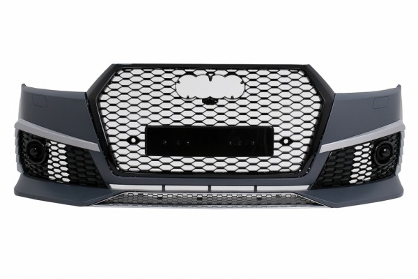 Μπροστινός Προφυλακτήρας Κατάλληλος Για Audi Q7 4M Suv (2015-2019) Rs Design Μπροστινός Προφυλακτήρας Κατάλληλος Για Audi Q7 4M Suv (2015-2019) Rs Design
