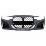 Μπροστινός Προφυλακτήρας Κατάλληλος Για Bmw Σειρά 3 F30 F31 Non Lci & Lci (2011-2018) Μετατροπή Σε G80 M3 Design Μαύρη Μάσκα