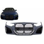 Μπροστινός Προφυλακτήρας Κατάλληλος Για Bmw Σειρά 4 F32 F33 F36 (2013-2017) Coupe Cabrio Gran Coupe M4 Design Grille