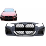 Μπροστινός Προφυλακτήρας Κατάλληλος Για Bmw Σειρά 4 F32 F33 F36 (2013-2017) Coupe Cabrio Gran Coupe M4 Design Μαύρη Μάσκα