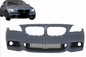 Μπροστινός Προφυλακτήρας Κατάλληλος Για Bmw Σειρά 5 F10 F11 (2011-2014) M-Technik Design Χωρίς Φώτα Ομίχλης