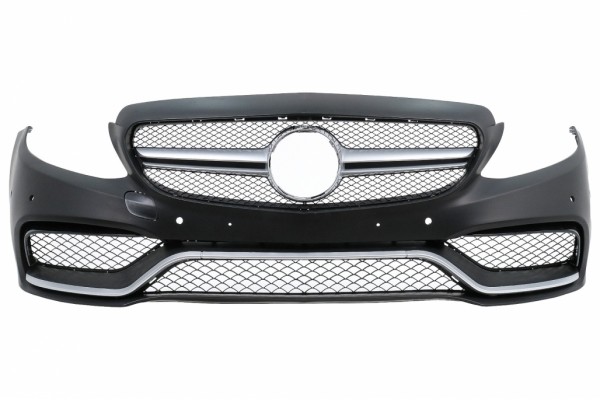 Μπροστινός Προφυλακτήρας Κατάλληλος Για Mercedes C-Class W205 S205 C205 A205 (2014-2018) Limousine T-Model Coupe Cabriolet C63 Design Μπροστινός Προφυλακτήρας Κατάλληλος Για Mercedes C-Class W205 S205 C205 A205 (2014-2018) Limousine T-Model Coupe Cabriolet C63 Design