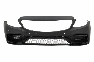 Μπροστινός Προφυλακτήρας Κατάλληλος Για Mercedes C-Class W205 S205 (2014-2020) Limousine T-Model Coupe Cabriolet C63 Design Χωρίς Μπροστινή Μάσκα