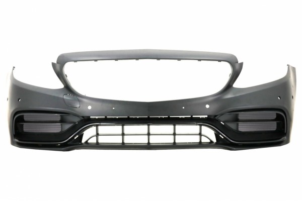 Μπροστινός Προφυλακτήρας Κατάλληλος Για Mercedes C-Class W205 S205 A205 C205 Limousine T-Model Coupe Cabriolet (2014-2020) Facelift C63 Design