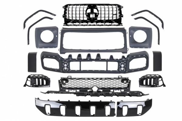 Μπροστινός Προφυλακτήρας Κατάλληλος Για Mercedes G-Class W465 (2024-up) G63 Design Μπροστινός Προφυλακτήρας Κατάλληλος Για Mercedes G-Class W465 (2024-up) G63 Design