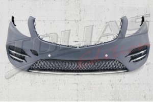 Μπροστινός Προφυλακτήρας Κατάλληλος Για Mercedes V-Class W447 Vito (2014-2019) Sport Line Design