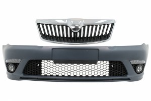 Μπροστινός Προφυλακτήρας Κατάλληλος Για Skoda Octavia Ii Mk2 1Z Facelift (2009-2013) Rs Design