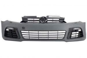 Μπροστινός Προφυλακτήρας Κατάλληλος Για Vw Golf 6 Vi (2008-2013) R20 Look