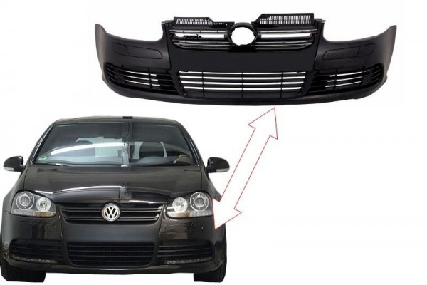 Μπροστινός Προφυλακτήρας Κατάλληλος Για Vw Golf V 5 (2003-2007) Jetta (2005-2010) R32 Γυαλιστερή Μαύρη Μάσκα Πιάνου Μπροστινός Προφυλακτήρας Κατάλληλος Για Vw Golf V 5 (2003-2007) Jetta (2005-2010) R32 Γυαλιστερή Μαύρη Μάσκα Πιάνου