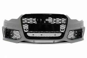 Μπροστινός Προφυλακτήρας Με Κεντρική Μάσκα Κατάλληλος Για Audi A6 C7 4G (2011-2015) RS6 Design