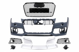 Μπροστινός Προφυλακτήρας Με Κεντρική Μάσκα Κατάλληλος Για Audi A7 4G Pre-Facelift (2010-2014) RS7 Design