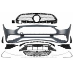 Μπροστινός Προφυλακτήρας Με Μάσκα Κατάλληλος Για Mercedes C-Class W206 S206 (2021-up) Sport Line Design Μπροστινός Προφυλακτήρας Με Μάσκα Κατάλληλος Για Mercedes C-Class W206 S206 (2021-up) Sport Line Design
