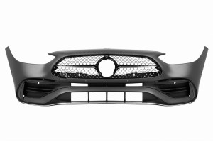 Μπροστινός Προφυλακτήρας Με Μάσκα Κατάλληλος Για Mercedes C-Class W206 S206 (2021-up) Sport Line Design