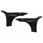 Εμπρός Φτερά Κατάλληλα Για Bmw Σειρά 4 F32 F33 F36 (2013-02.2017) Coupe Cabrio Gran Coupe M4 Design Μαύρη Εισαγωγή Αέρα