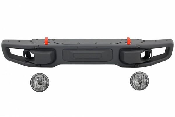 Μεταλλικός Μπροστινός Προφυλακτήρας Κατάλληλος Για Jeep Wrangler Rubicon Jk (2007-2017) 10η Επέτειο Hard Rock Style