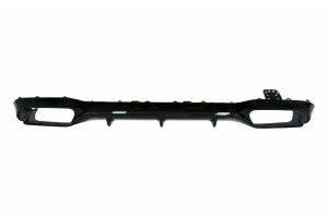 Διαχύτης Αέρα Πίσω Προφυλακτήρα Κατάλληλος Για Mercedes E-Class W213 Sport Line (2016-2019) E63 Design Piano Black