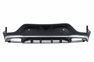 Διαχύτης Αέρα Πίσω Προφυλακτήρα Κατάλληλος Για Mercedes Glc Coupe Facelift C253 (2020-2023) GLC63 Design