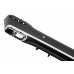 Διαχύτης Αέρα Πίσω Προφυλακτήρα Με Άκρα Σιγαστήρα Εξάτμισης Κατάλληλος Για Mercedes Gls Class X167 (2019-up) GLS63 Design