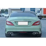 Διαχύτης Πίσω Προφυλακτήρα Κατάλληλος Για Mercedes Cls Sedan W218 (2011-2017) Μόνο Για Amg Sport Line
