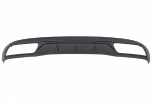 Διαχύτης Πίσω Προφυλακτήρα Κατάλληλος Για Mercedes C-Class W205 S205 (2014-2018) C63 Look Shadow Black Μόνο Για Τον Τυπικό Προφυλακτήρα